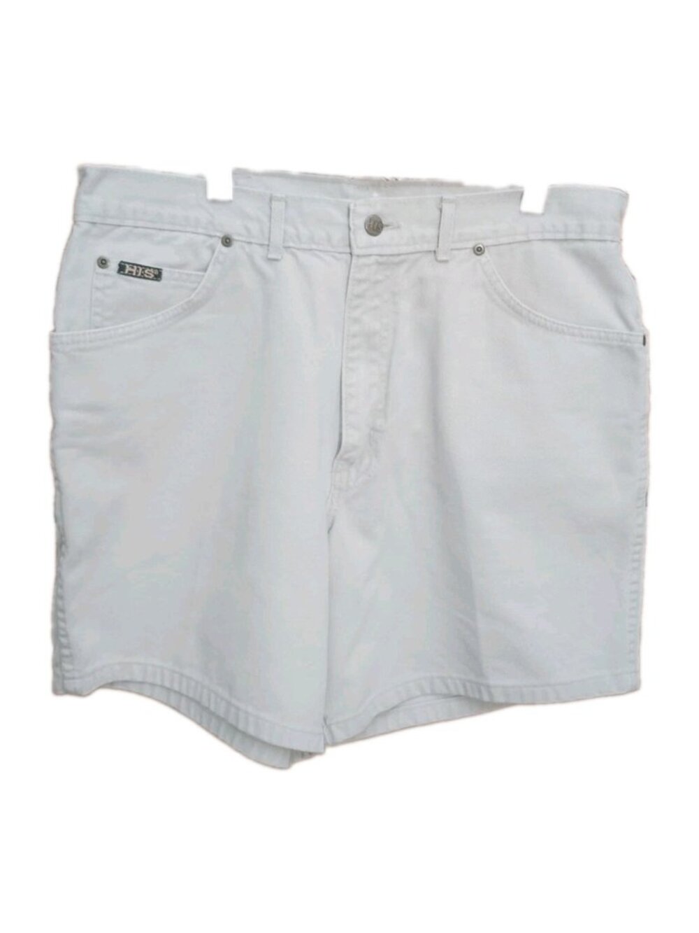 Vintage H.I.S Jean Shorts Men's 36 USA Beige Denim Skater 90's